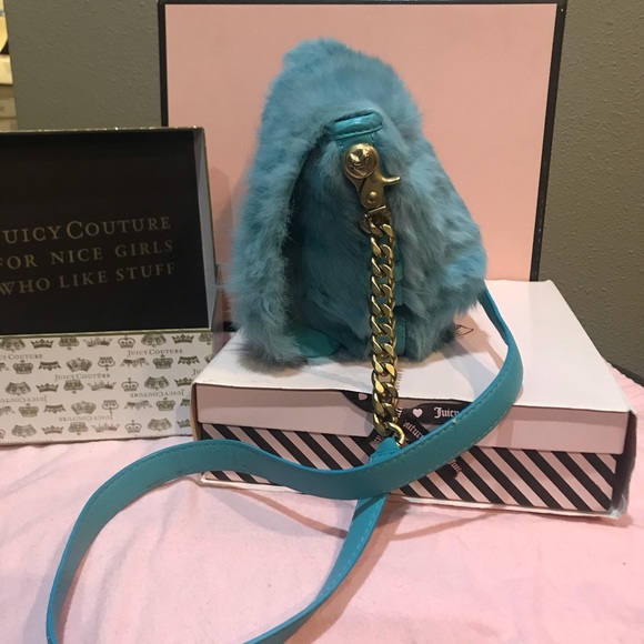 Juicy Couture vintage rabbit and cowhide purse - Picture 4 of 12